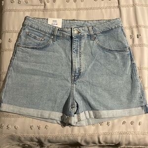 H&M Ultra High Waisted Mom Shorts